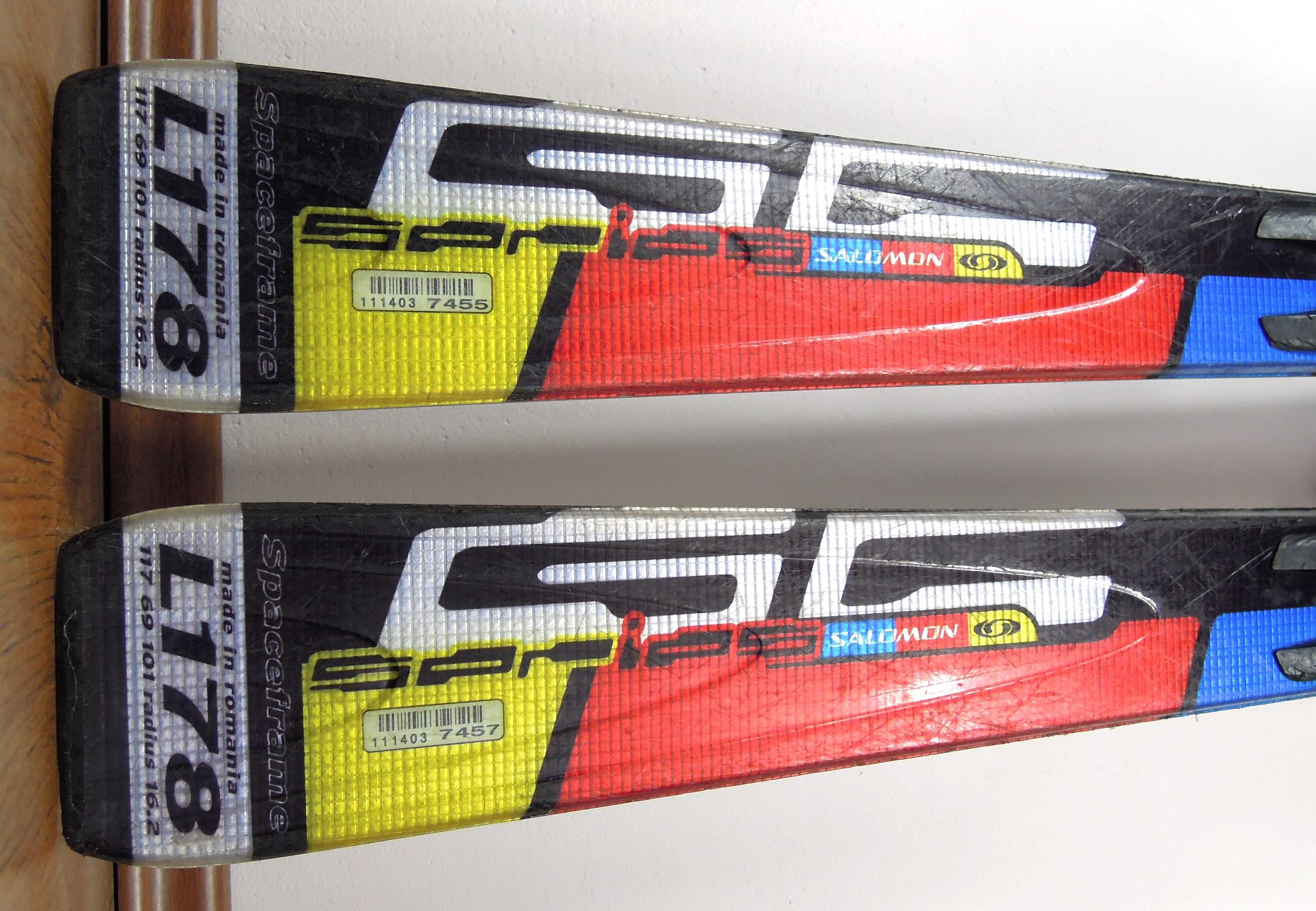 Narty carvingowe SALOMON equipe GC 178cm bardzo szybkie - SUPER STAN