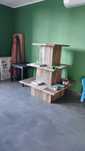 Stand wyspa stojak stara deska Solidny