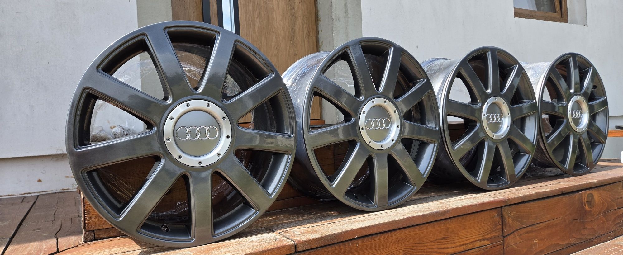 18 5x112 OEM AUDI S-line a3 a4 b5 b6 b7 a6 c5 c6 a8 q3 po renowacji