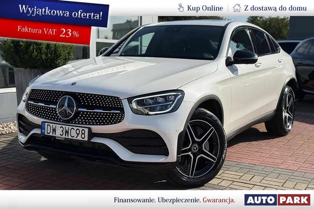 Mercedes-Benz GLC 300de 4MATIC Coupé AMG • FV23% • I wł. • Salon PL • Gwarancja