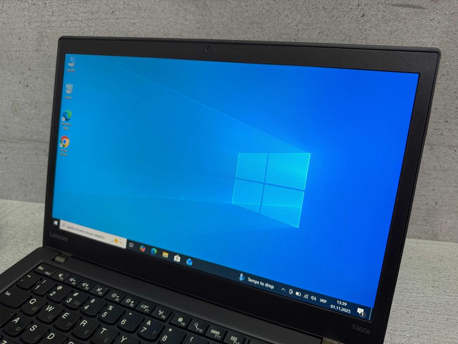 Стильний ноутбук Lenovo T460s/i5-6300u/8gb ddr4/256gb ssd
