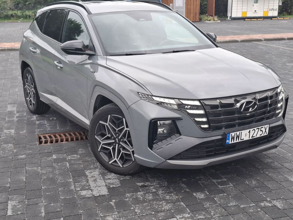 Hyundai Tucson hybryda 48v automat n-line