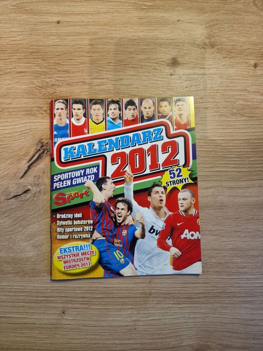 Kolekcjonerski kalendarz sportowy 2012