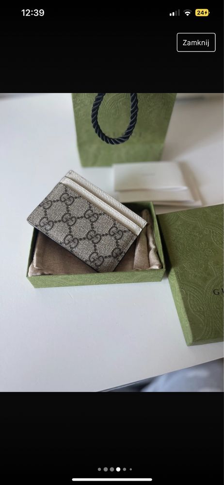 Gucci Ophidia cardcase GG