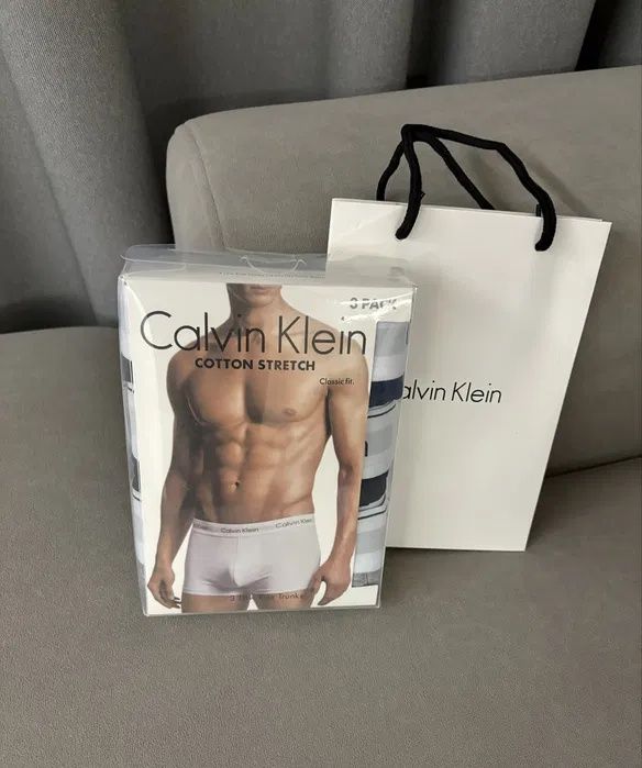 Продам новий  набір чоловічих трусів 729 Calvin Klein
