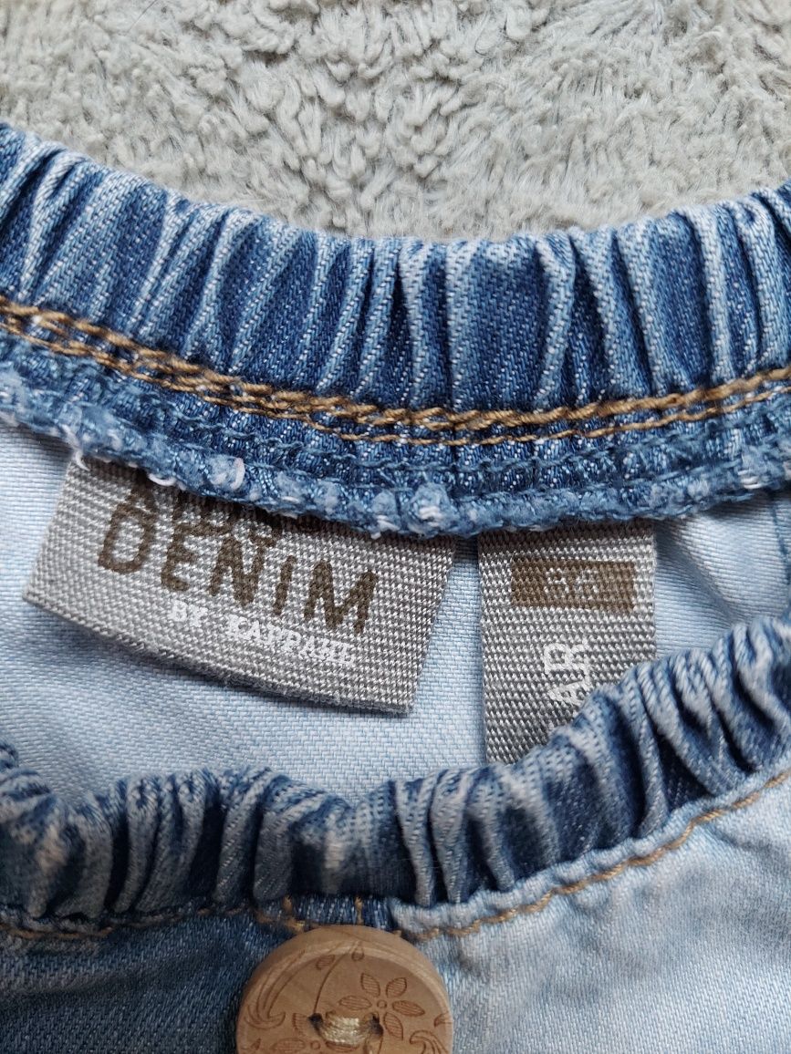 Sukienka jeansowa Denim rozm 86