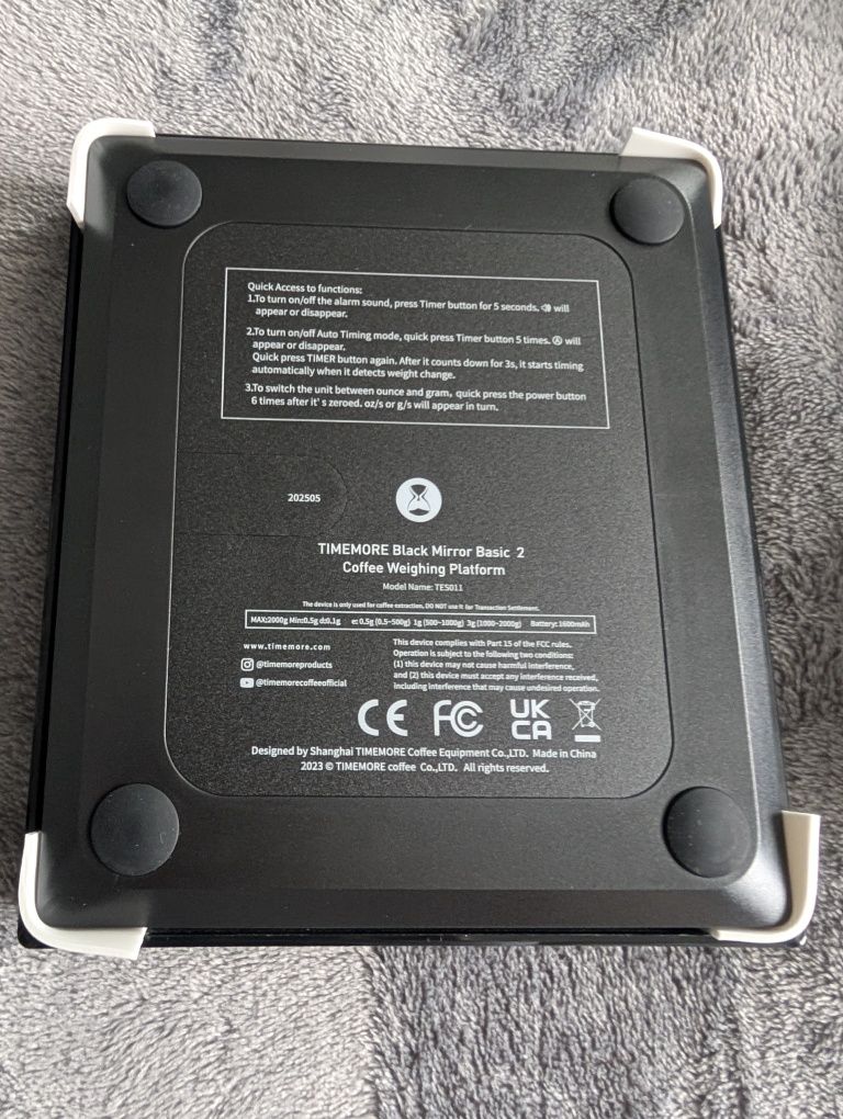 Waga Timemore Black Mirror Basic 2