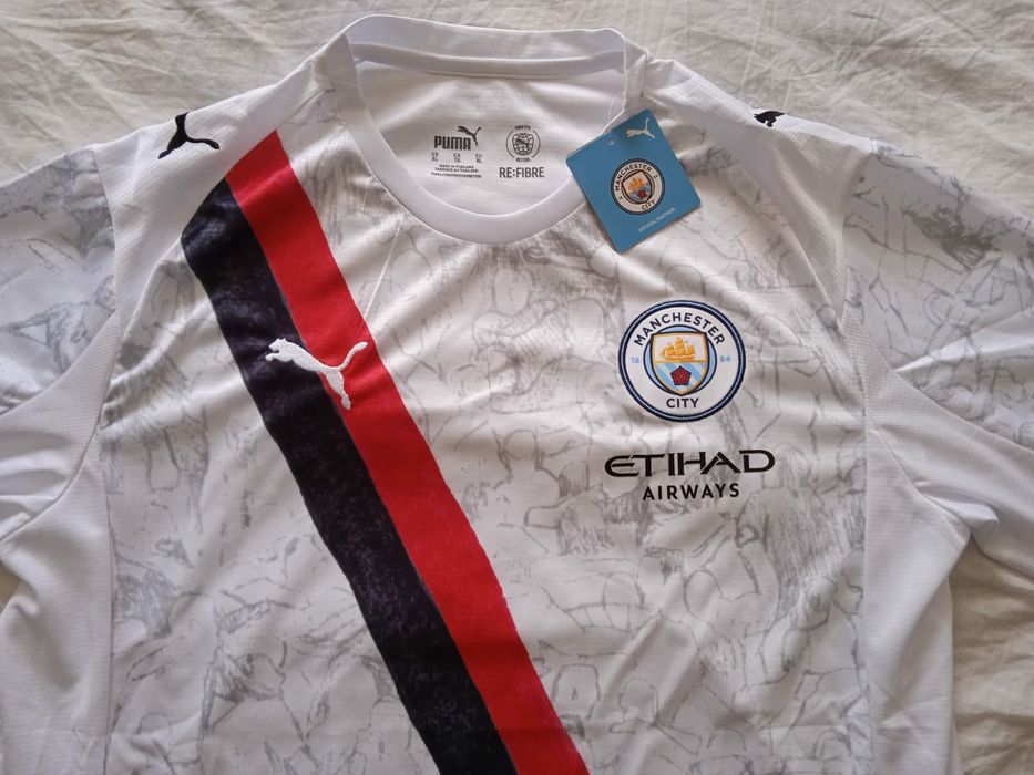 Camisola de Futebol Nova Manchester City