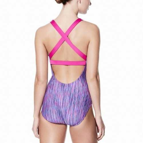 NIKE Rush Heather Hi Neck Nowy Strój Kąpielowy Damski S-M Oryginalny