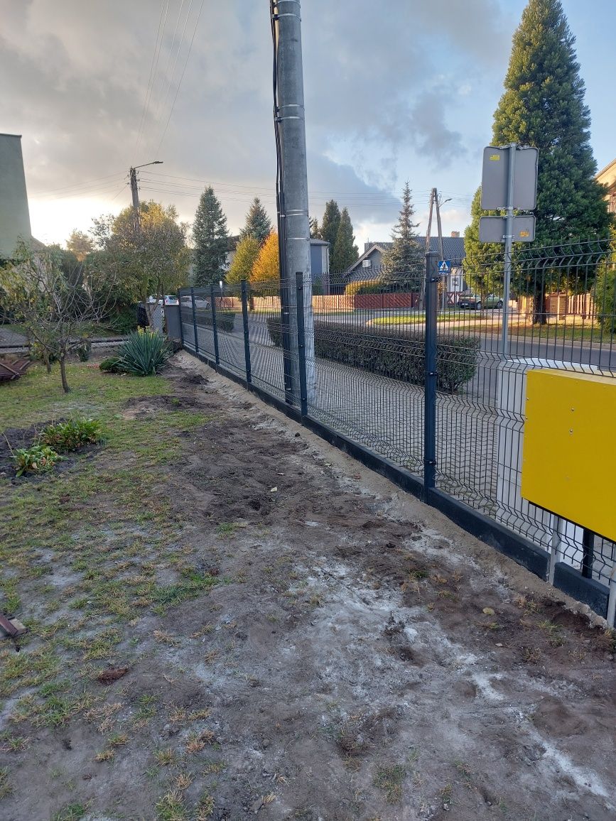 Płot panelowy,betonowy,siatka