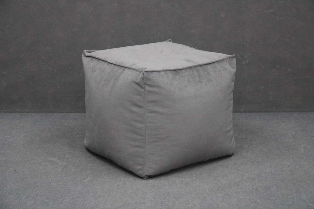 Nowa pufa sakwa taboret miękka kwadratowa - różne kolory - BGM24.pl