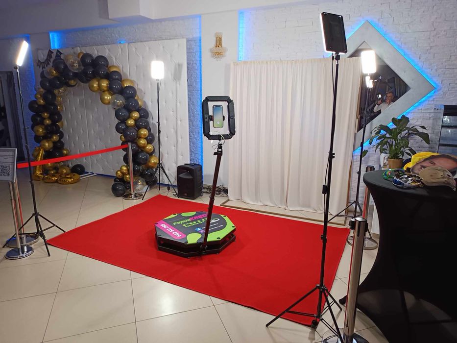 Fotobudka 360 na wesele urodziny studniówkę i inne imprezy