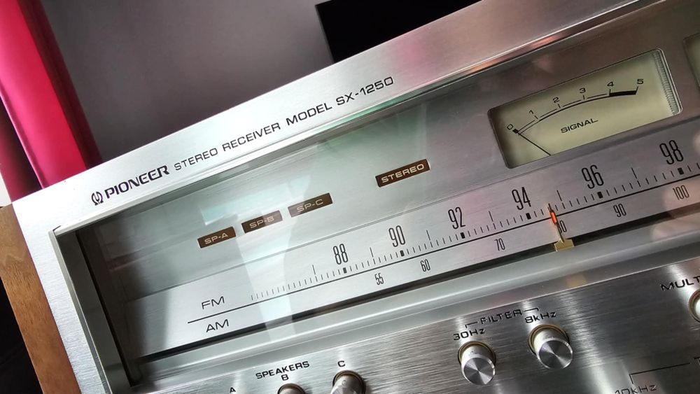 Amplituner Pioneer Sx-1250 Vintage piękny stan