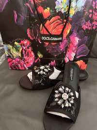 Шлепанцы босоножки dolce gabbana