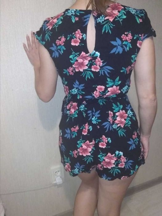 Комбинезон летний на запахе