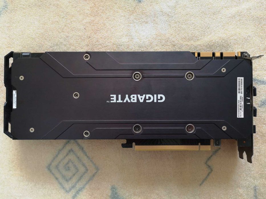 Відеокарта Gigabyte   GTX 1080 WINDFORCE OC 8G   (GV-N1080WF3OC-8GD)