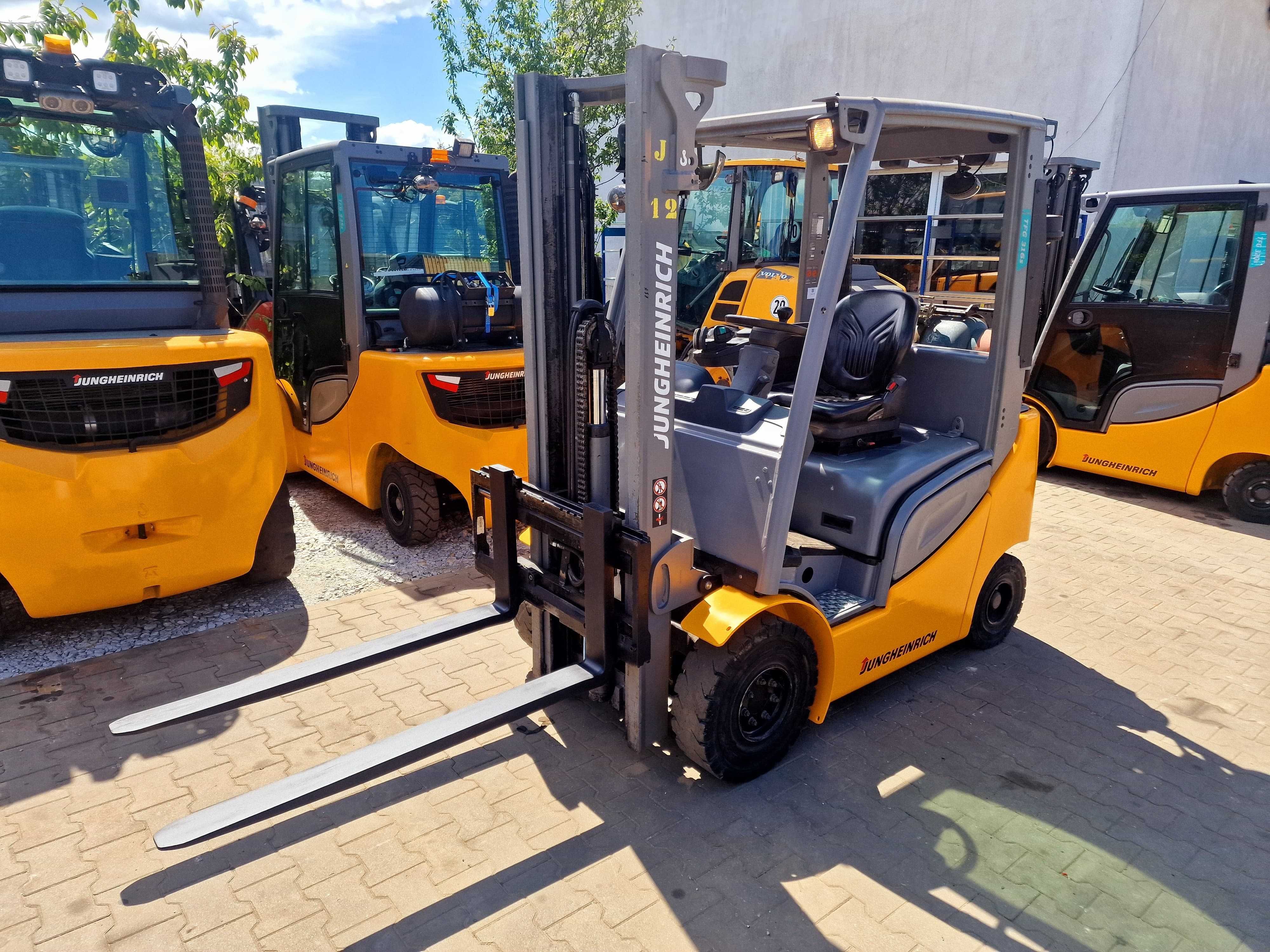 Jungheinrich TFG 316s Wózek Widłowy LPG 1,6T Przesuw 2019r Gaz 3,3m
