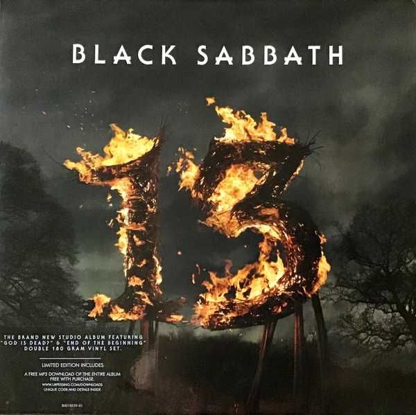 Black Sabbath - 13 (2013) 2 LP 180 Gr Heavyweight Vinyl, S/S
