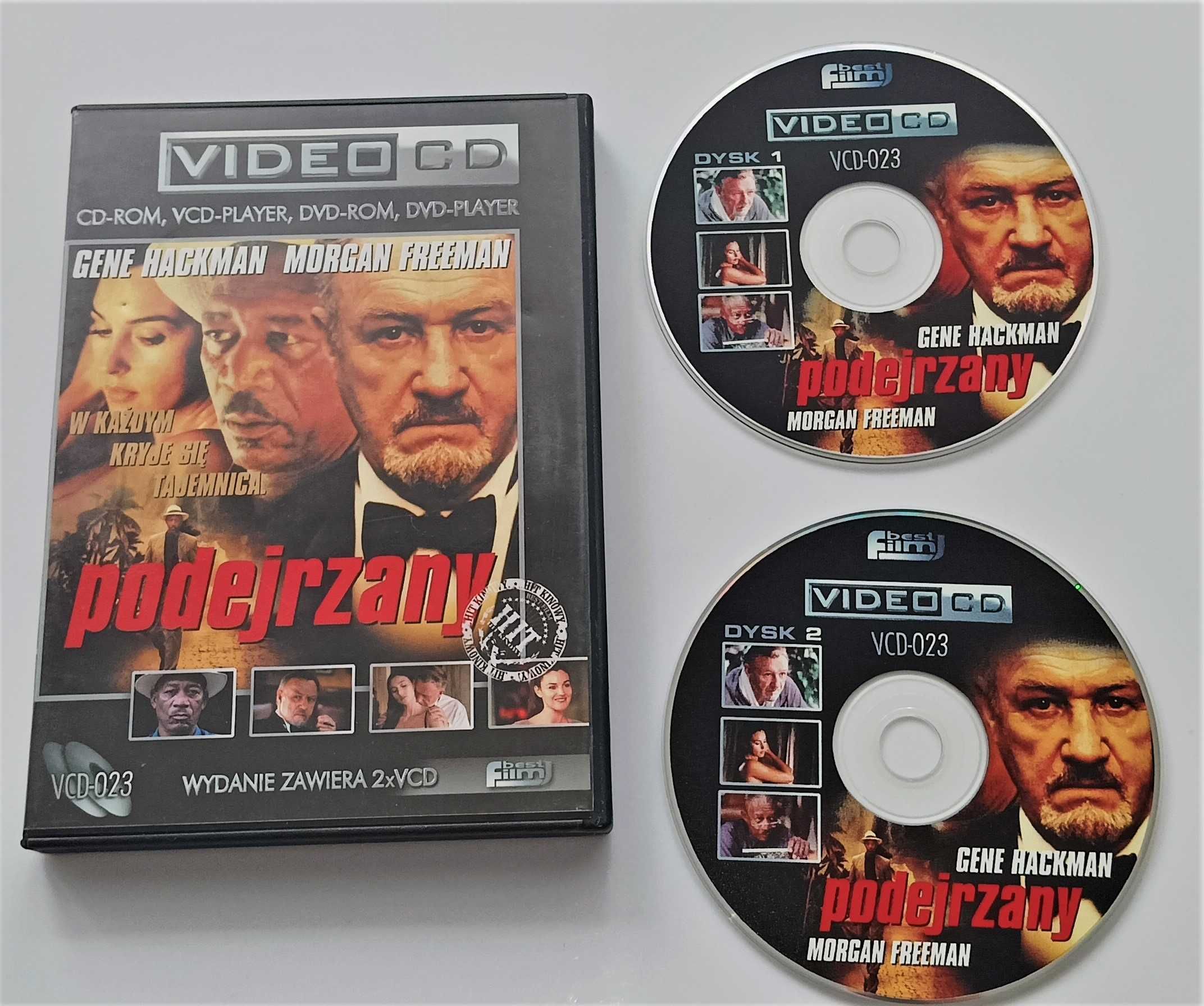 Podejrzany Hackman Freeman 2x płyta VCD