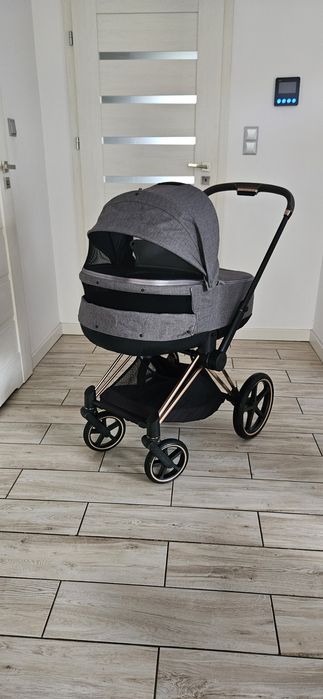 Wózek Cybex Priam 3.0 z nową spacerówką 2w1 lub 4w1 z bazą obrotową