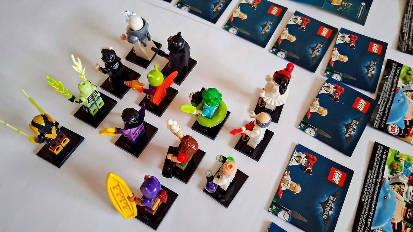 71020 The LEGO Batman Movie 2 series Treze Minifiguras colecção novas