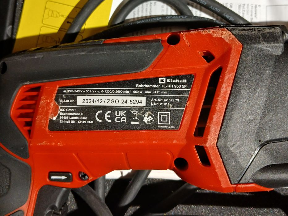 Młotowiertarka Einhell TE RH 950 5F