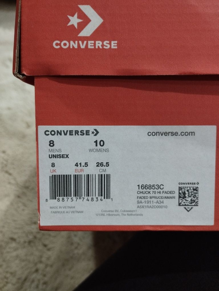 Продам новые кеды CONVERSE