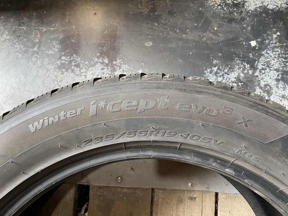 4шт 80% 235/55R19 Hankook Winter I*cept evo 3x