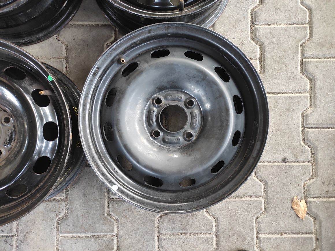 Felgi stalowe 6x15 cali 4x108 ET37.5 Ford EcoSport Fiesta KA#4423