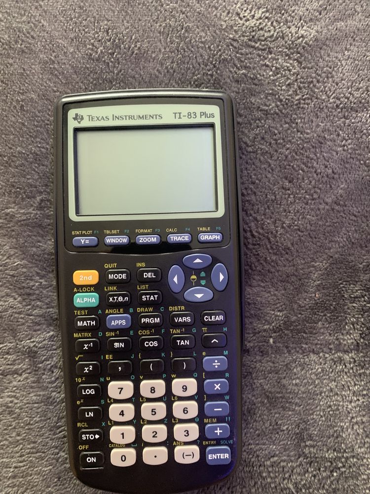 Calculadora gráfica TI-83 plus