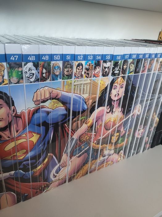 kolekcja komiksów dc bohaterowie I złoczyńcy tom od 1-65 (40zl szt.)