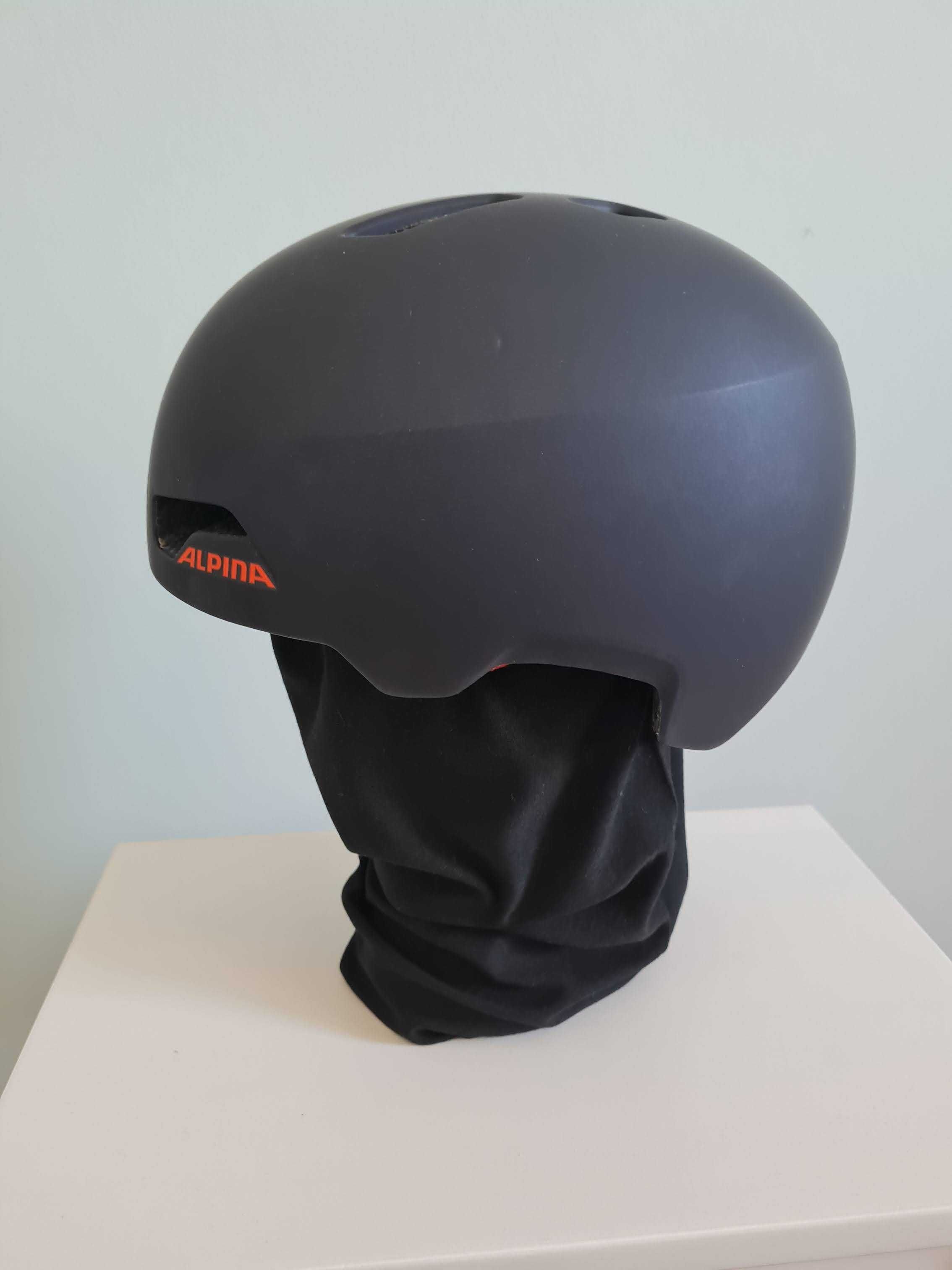 Kask rowerowy dla dzieci ALPINA Hackney Indigo 47-51