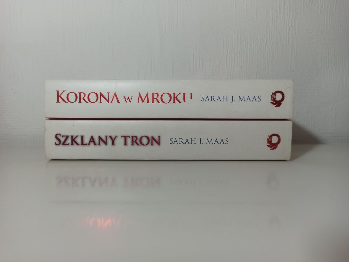 Sarah J Maas Szklany tron + Korona w mroku