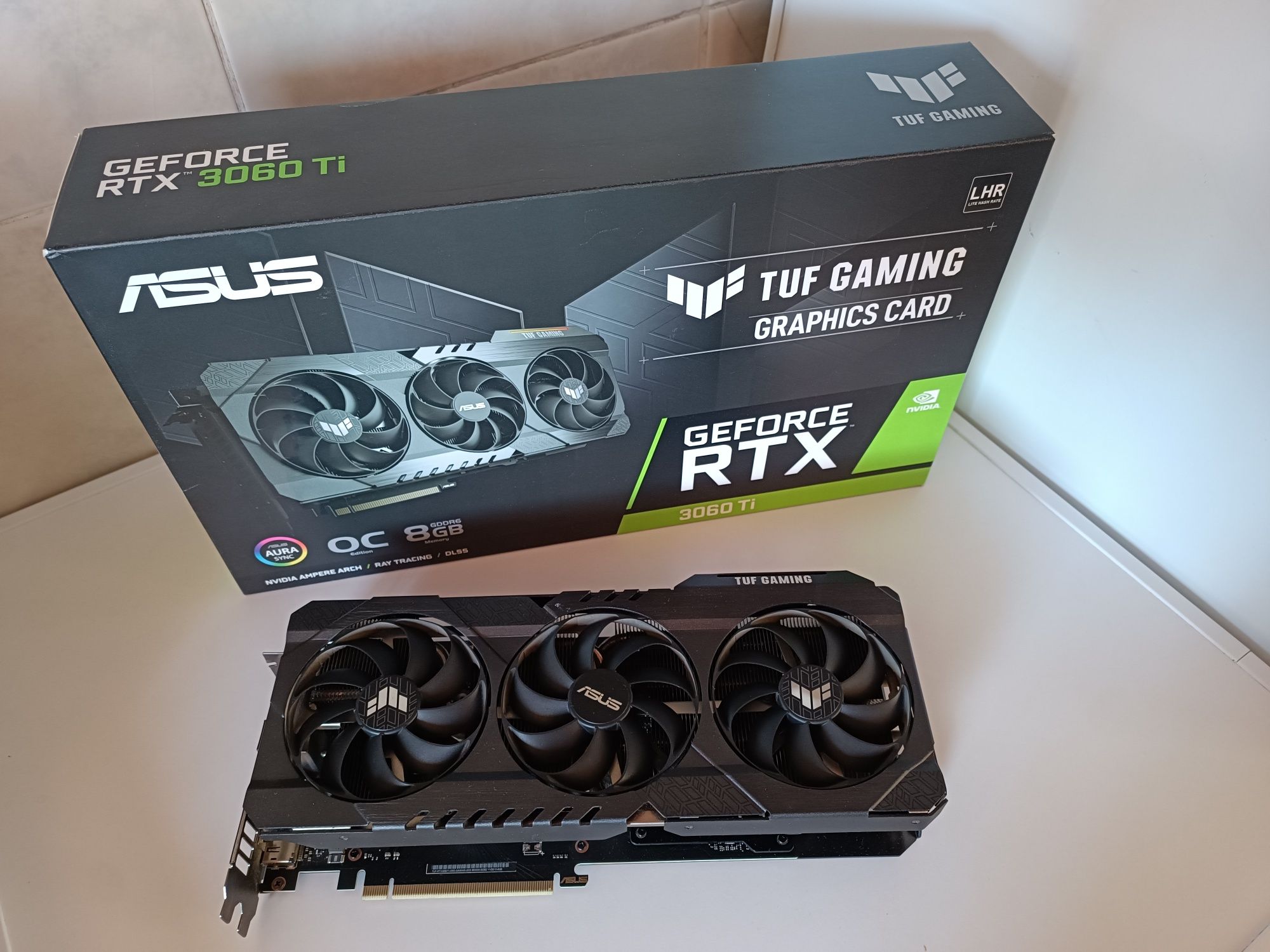 Rtx 3060 Ti 8Gb ASUS tuf Gaming.