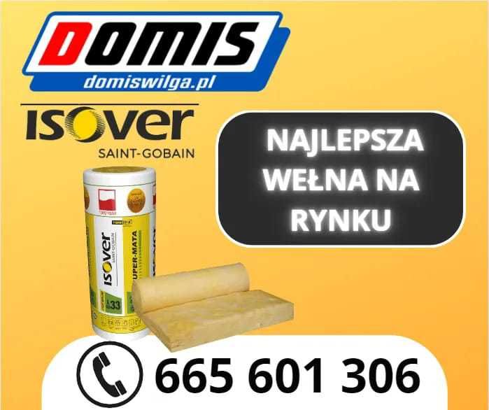 Wełna isover super mata 15 150 super cena