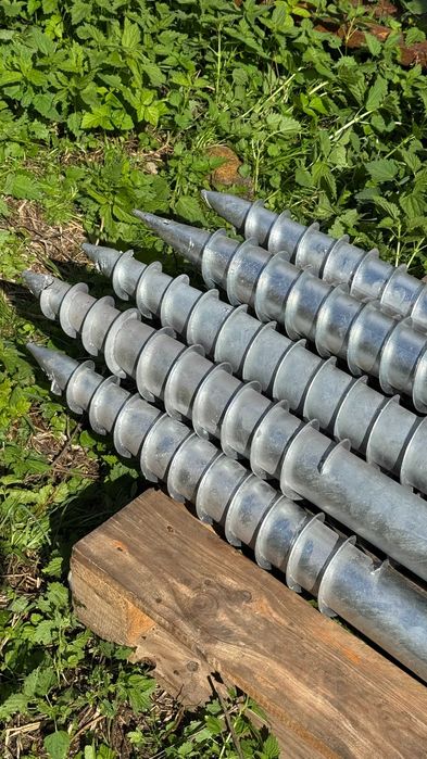 Геошурупи винтовой фундамент гвинтові сваї купити сваи для фундамента