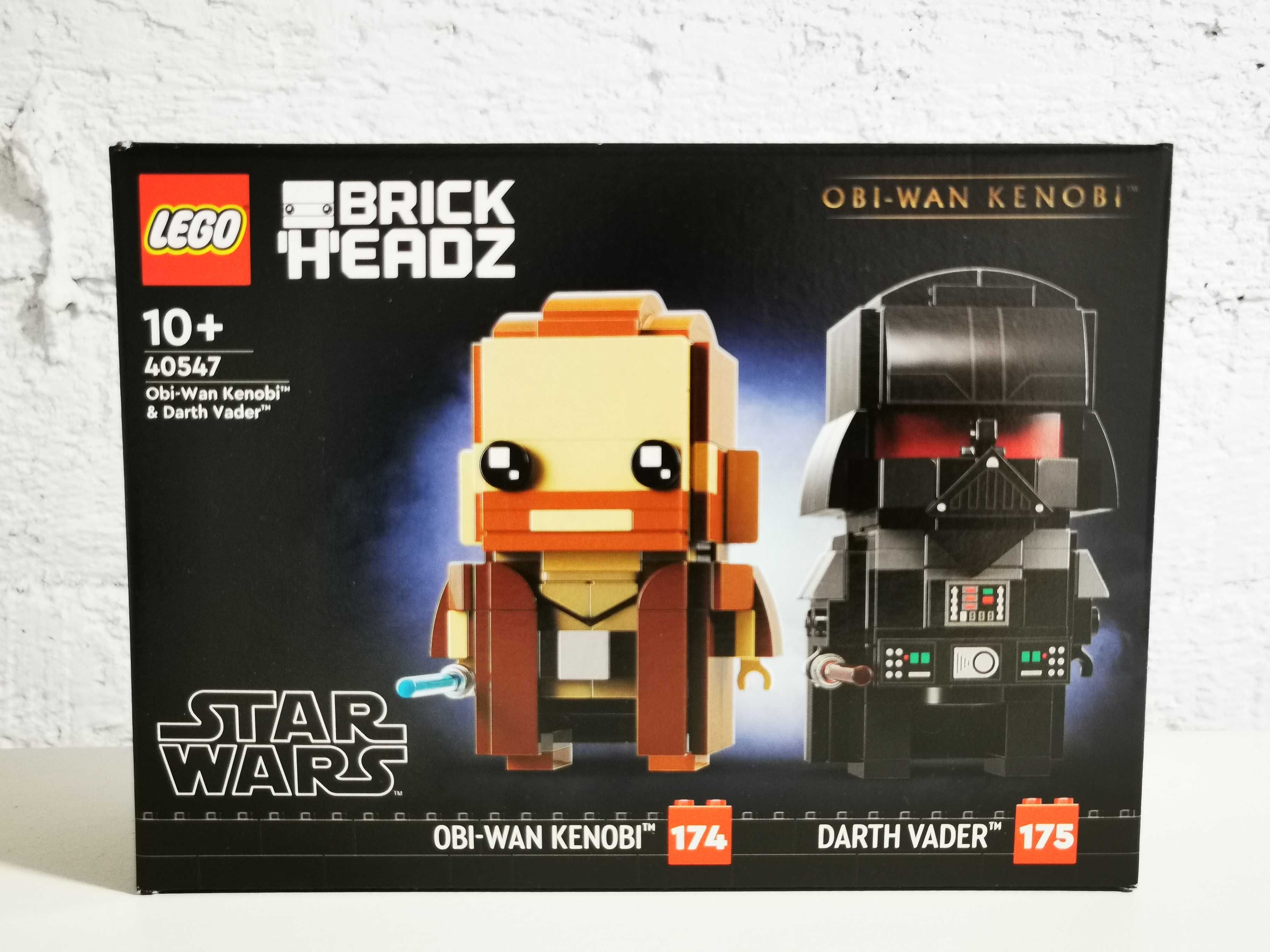 Lego Star Wars 40547 BrickHeadz Obi-Wan Kenobi i Darth Vader