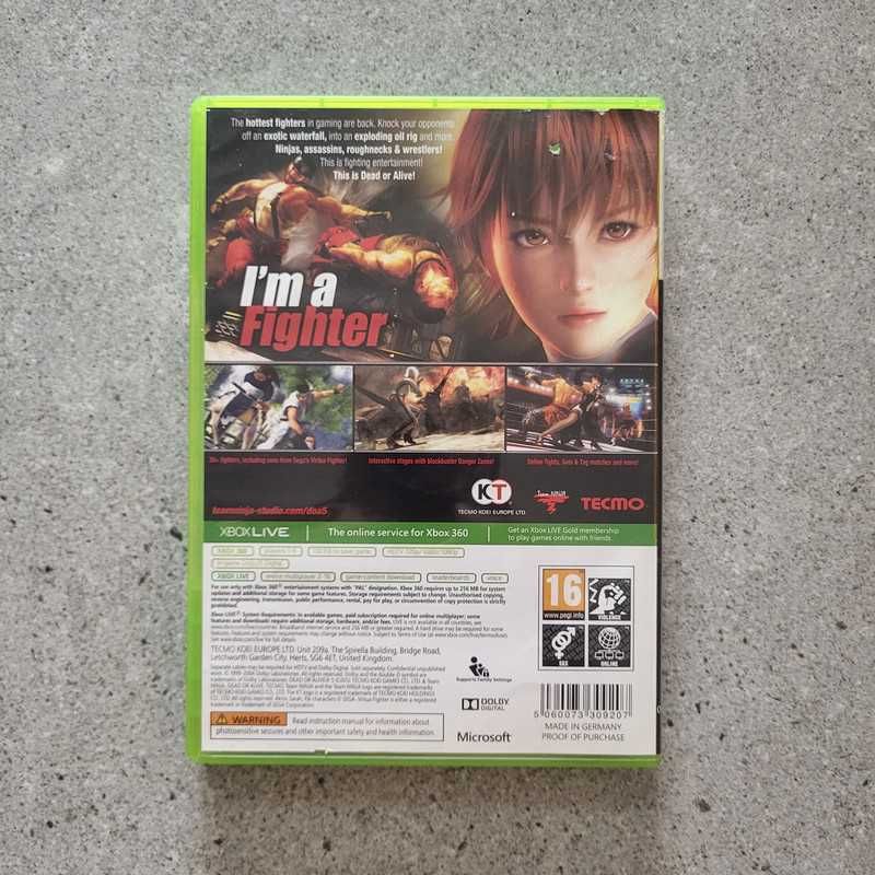 Dead or Alive 5 Xbox 360