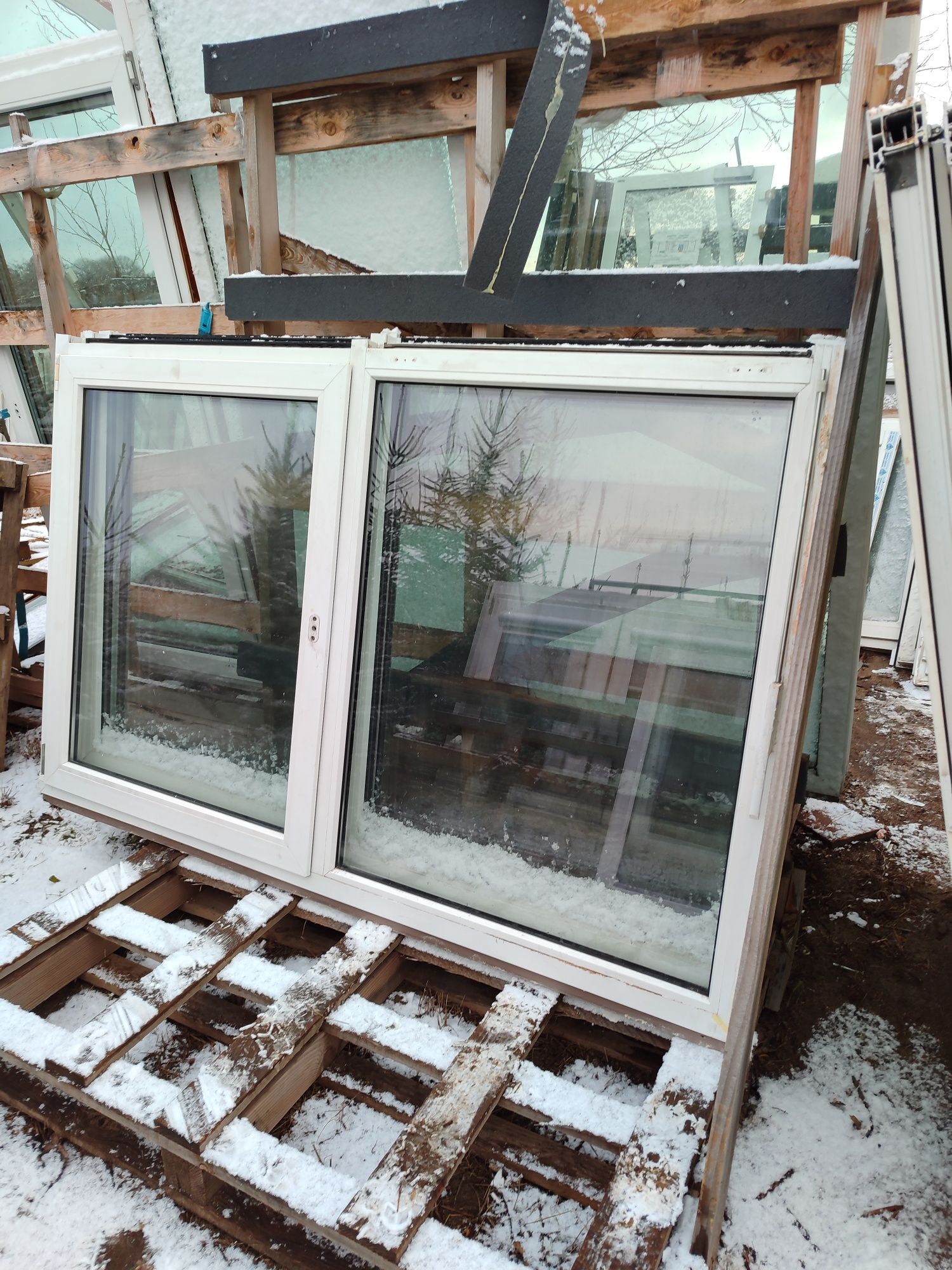 Okno pcv 191 x 122 używane 190 x 120