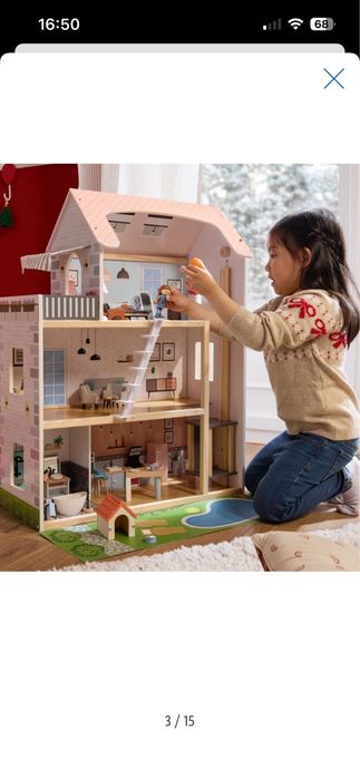 Nowy domek dla lalek XXL Lupilu Lidl