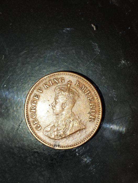 1/2 PICE 1932 Índia em bronze