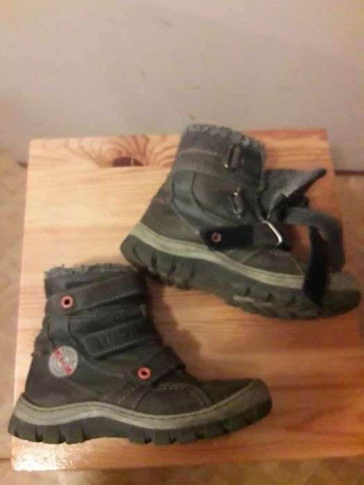 Buty zimowe kozaki trapery Lasocki 32