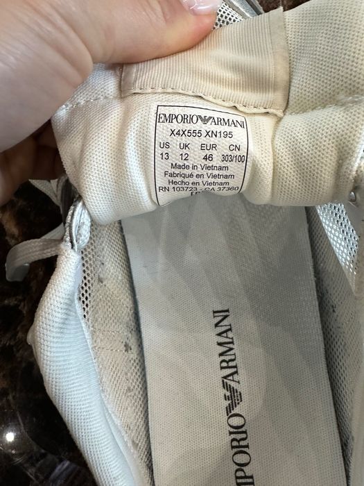 Мужские кроссовки Armani 46