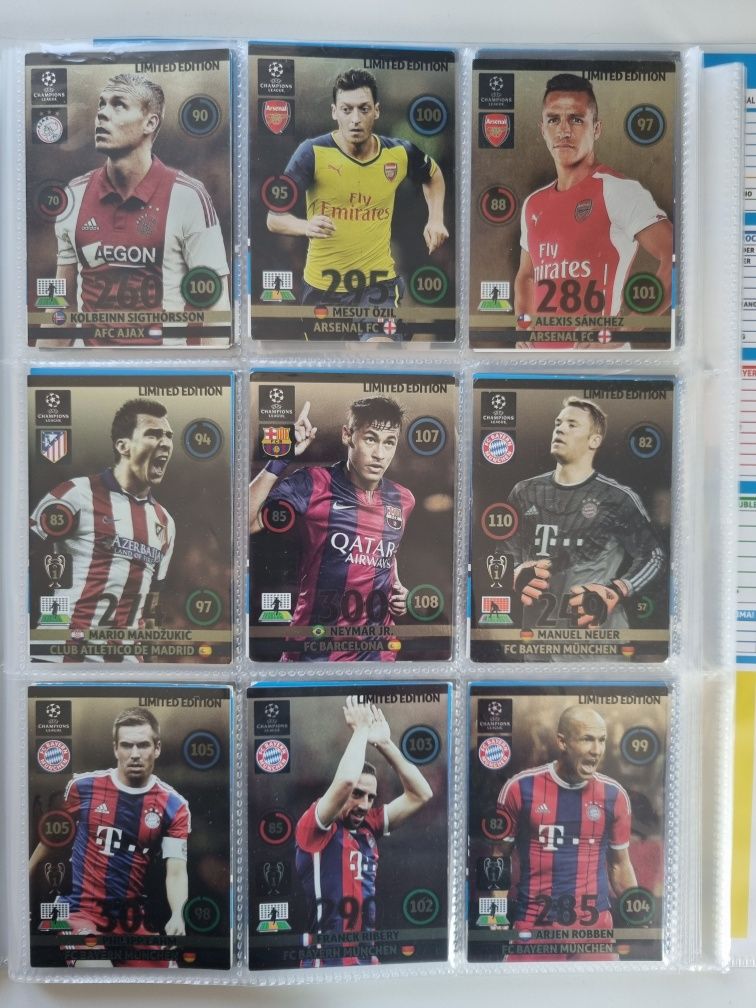 Panini UEFA Champions League 2014-15 Limited Edition kolekcja