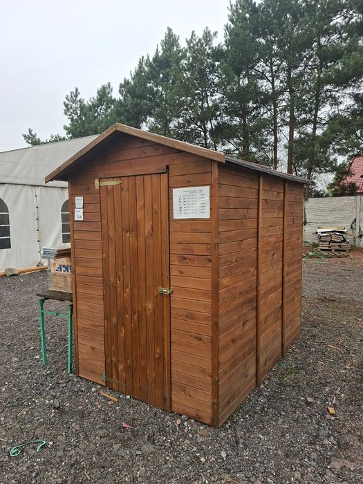 Wyprzedaż ! DOMEK NARZĘDZIOWY ogrodowy drewniany wiata 150X213cm