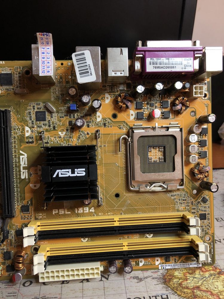 Материнская плата ASUS P5L 1394 i945P, s775