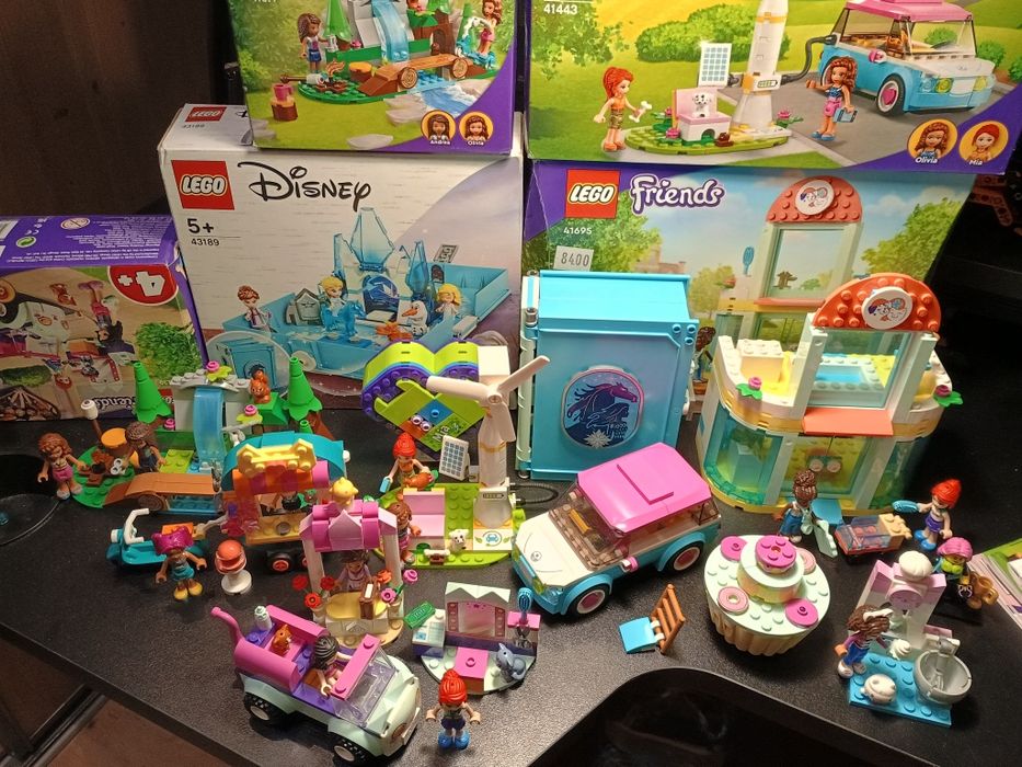 Mix zestawów LEGO friends