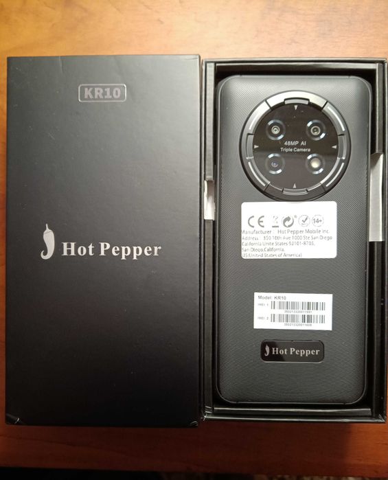 Hot Pepper КR10 5G. 8Gb/256 FHD+ 90Hz Dimensity720 48Mp/24Mp +Подарок