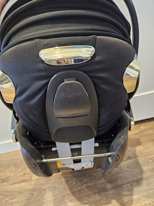 Zestaw cybex priam 2.0 jeremy Scott czarny złote skrzydła
