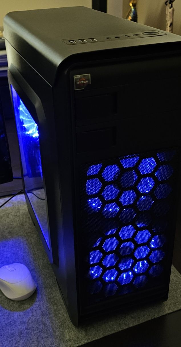 Pc Amd r7 3700x , 32gb ram ddr4 e Asus Nvidia 1060 6Gb